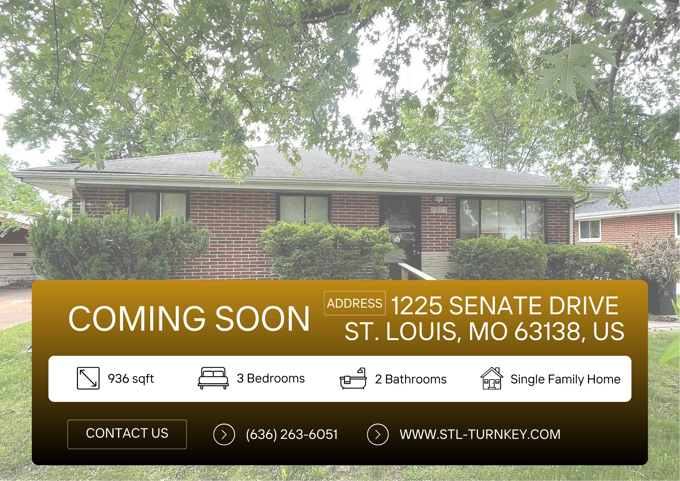 COMING SOON: 1225 Senate Drive, St. Louis, MO 63138