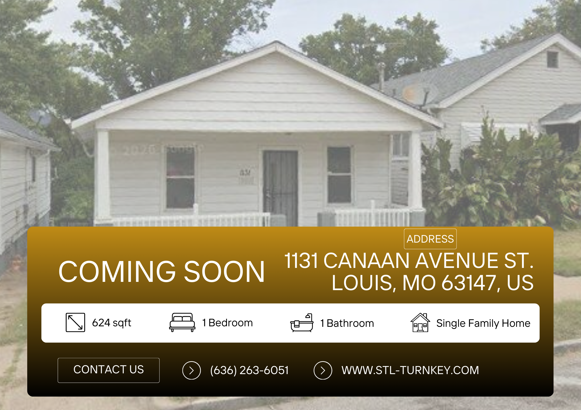 COMING SOON: 1131 Canaan Avenue St. Louis, MO 63147